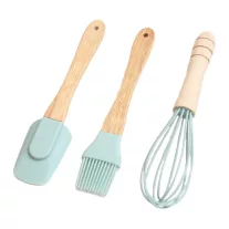 Konyhai sütőeszköz 3 darabos szett 19 cm kék