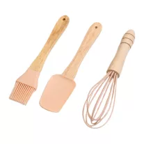 Konyhai sütőeszköz 3 darabos szett 19 cm bézs