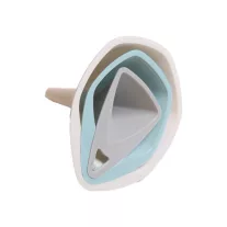 Konyhai tölcsér 3 darabos szett fehér kék szürke