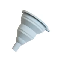 Szilikon összecsukható konyhai tölcsér kék