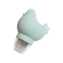 Szilikon tyúk forma tojás szétválasztó tálkával kék