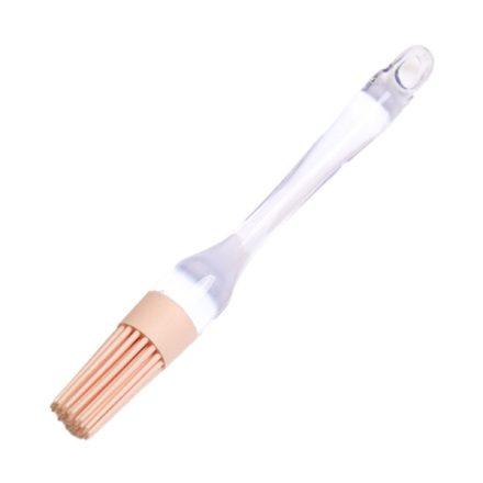 Szilikon konyhai ecset 22 cm bézs