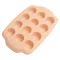 Szilikon muffin sütőforma 19x29 cm bézs