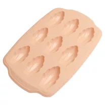 Szilikon madeleine forma 20x30 cm bézs