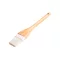 Fanyelű szilikon konyhai ecset 25 cm fehér