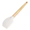 Fanyelű szilikon spatula 29 cm fehér