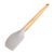 Fanyelű szilikon spatula 29 cm szürke