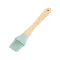 Fanyelű szilikon konyhai ecset 19 cm mentazöld
