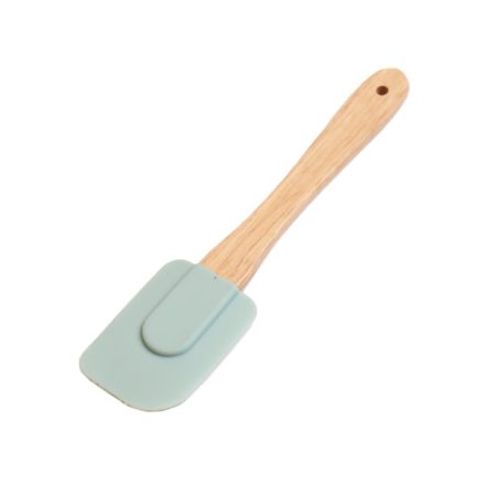Fanyelű szilikon spatula 19 cm mentazöld