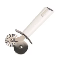 Tészta-pizzavágó 18 cm fehér