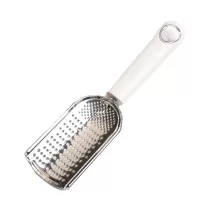 Rozsdamentes acél kézi konyhai reszelő 24 cm fehér