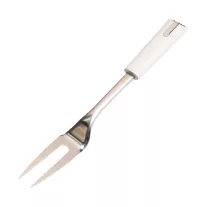 Műanyag nyelű húsvilla 32 cm fehér