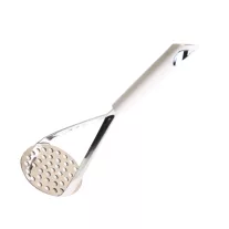 Rozsdamentes acél krumplinyomó 27 cm fehér