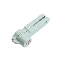 Műanyag nyelű fokhagymaprés 15 cm kék