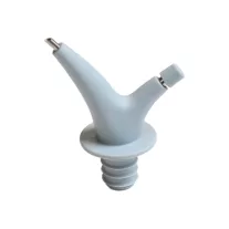 Rozsdamentes üveg cseppentő dugó záróval kék