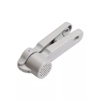 Műanyag nyelű fokhagymaprés 15 cm szürke