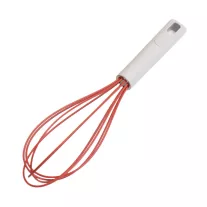 Szilikon habverő 25 cm piros