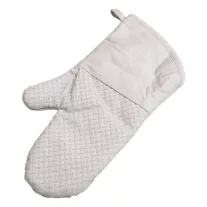 Hőálló sütőkesztyű edényfogó 30 cm szürke