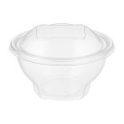 Salátás tál egybefedeles pet 750ml víztiszta