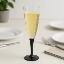 Pezsgős pohár  140 ml víztiszta