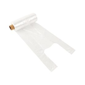 Nylon tasak rollos ingvállas 32x38 cm 8mc víztiszta