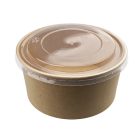 Tető 1300 ml papír tálhoz pp víztiszta