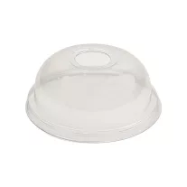   Tető gömb lyukas 200/300/400/500ml shaker pohárhoz pet víztiszta