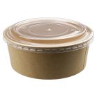 Tető 1500 ml papír tálhoz pet víztiszta