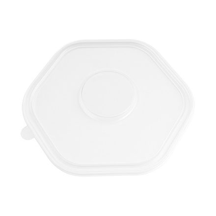 Tető papír mélytányér 750 ml pet víztiszta