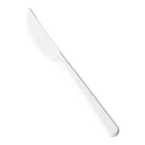 Többszörhasználható müanyag kés ps fehér V2