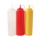 Szószos flakon 3 db-os szett 1000 ml majonéz mustár ketchup