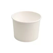 Papír levesestál 500 ml Fehér
