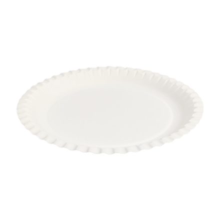 Papírtálca Kerek 23 cm Fehér