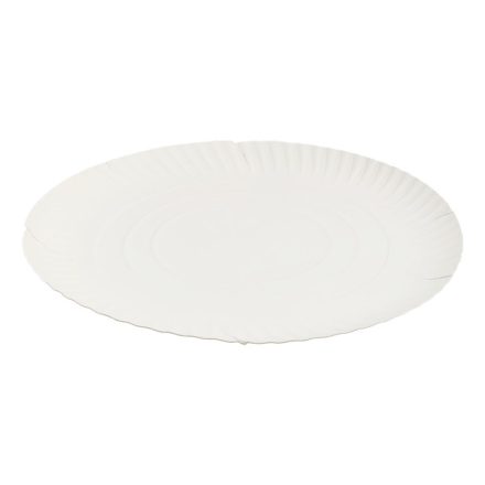 Papírtálca Kerek 29 cm Fehér