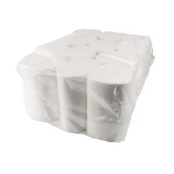 Papír kéztörlő tekercses duda nélkül 2 rétegű 21x15 cm fehér Papír kéztörlő tekercses duda nélkül 2 rétegű 21x15 cm fehér
