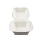 Papír Elviteles Doboz (Cukornád) 12.7x12.7x7.5 cm Fehér