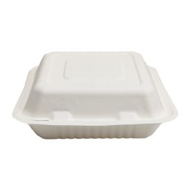 Papír Elviteles Doboz (Cukornád) 23X23x8 cm Fehér