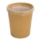 Papír levesestál tetővel 950 ml kraft