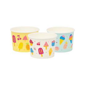 Papír fagylaltos pohár 190 ml